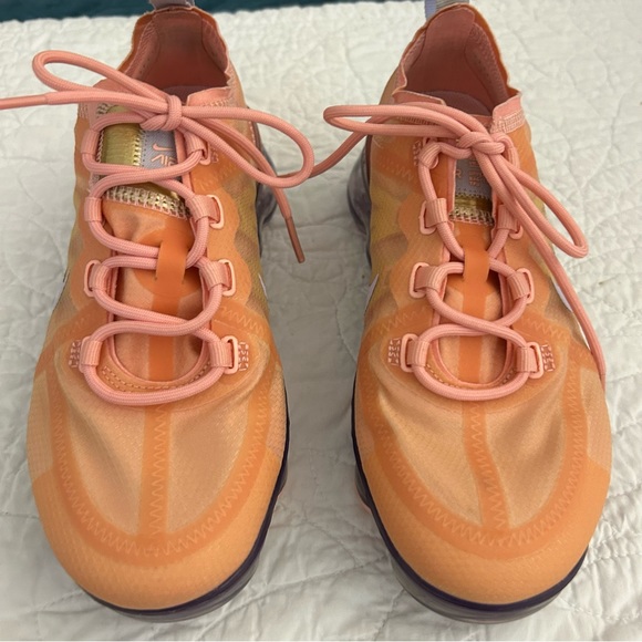 Nike Air VaporMax 219 Bleached Coral Sneakers AR6632-603 - Picture 5 of 11